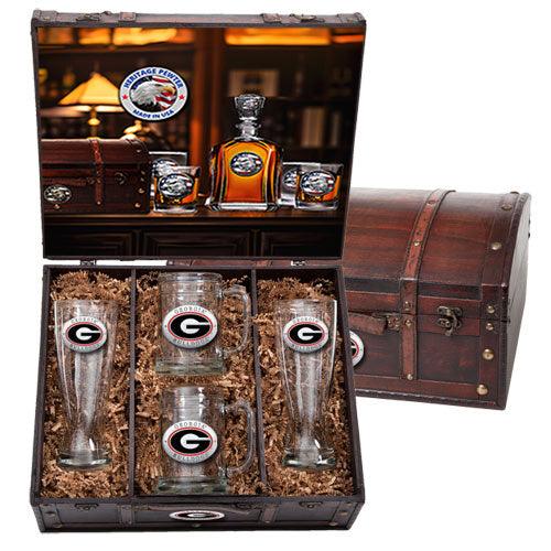 University of Georgia Bulldogs Beer Chest Set