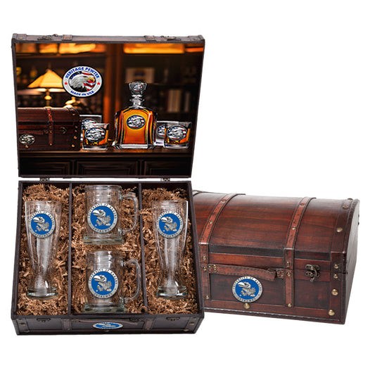 University of Kansas Beer Chest Set