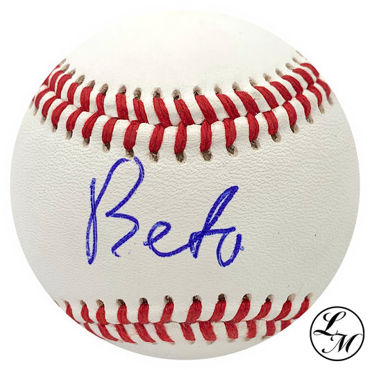 BETO O'ROURKE Autographed OMLB TEXAS POLITICIAN Baseball COA!