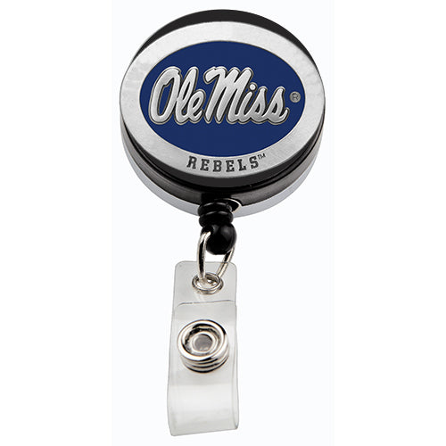 University of Mississippi "Ole Miss" Blue Logo Badge Reel