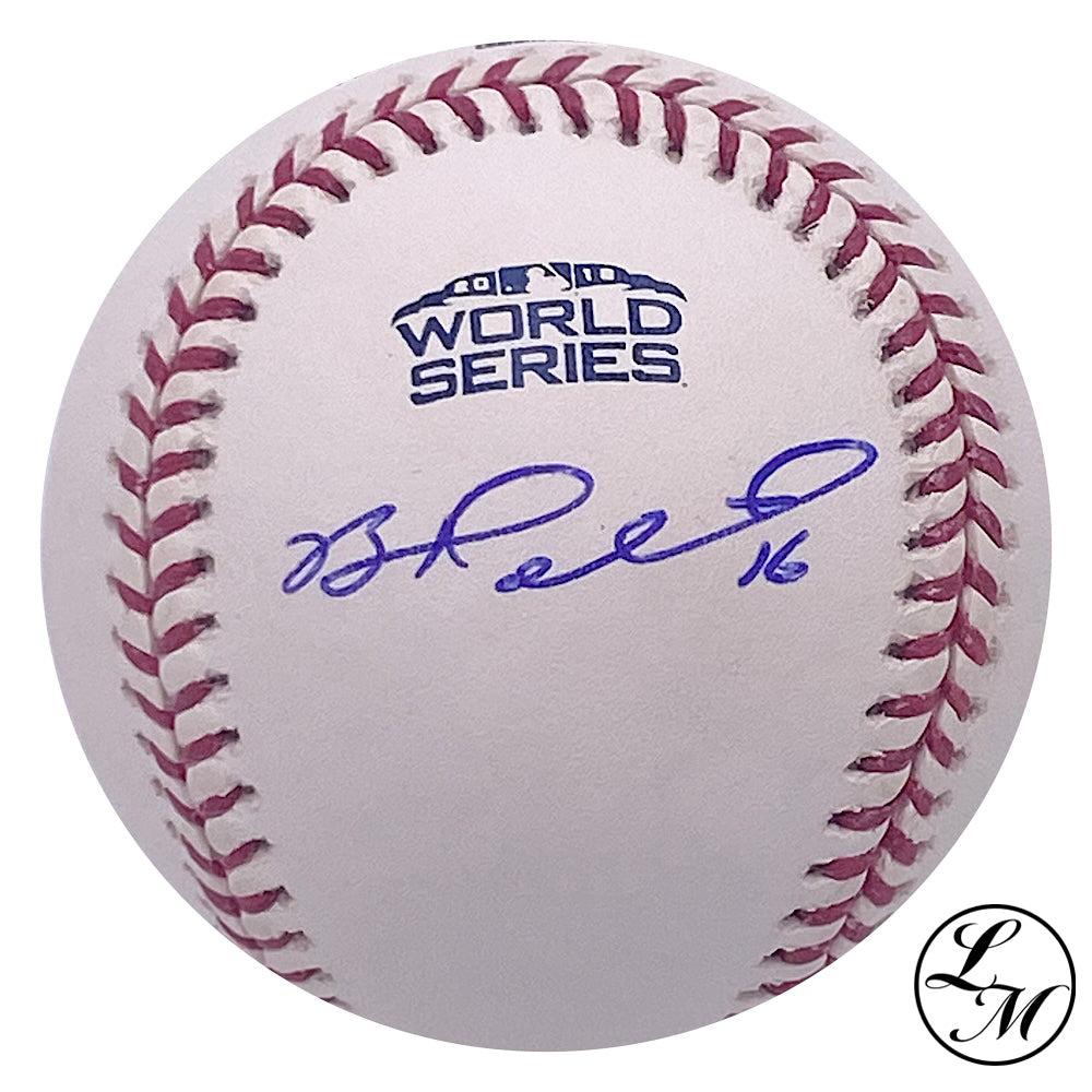 Brock Holt Autographed Boston Red Sox 2018 World Series Baseball JSA COA