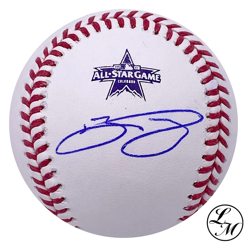 Bo Bichette Autographed 2021 ASG Baseball - JSA COA Toronto Blue Jays