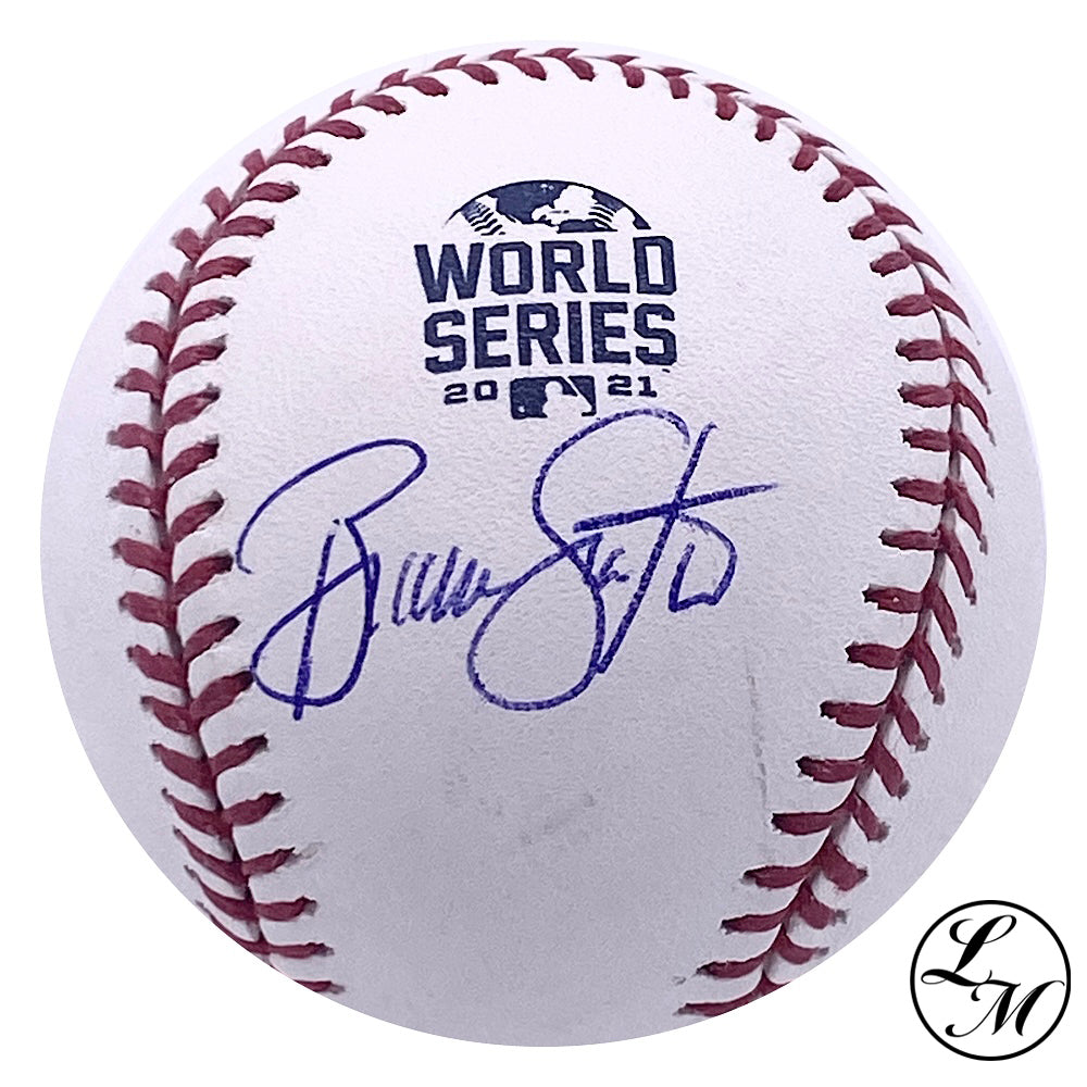 Brian Snitker Autographed 2021 World Series Baseball Atlanta Braves COA