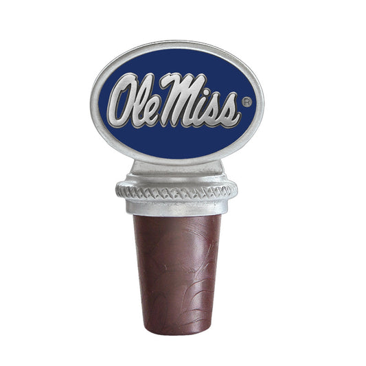 University of Mississippi "Ole Miss" Bottle Stopper