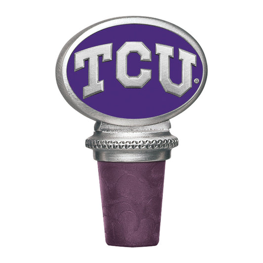 Texas Christian University Bottle Stopper