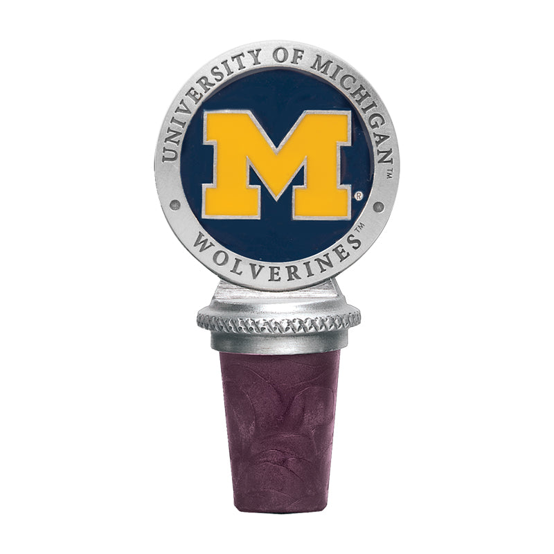 University of Michigan Bottle Stopper