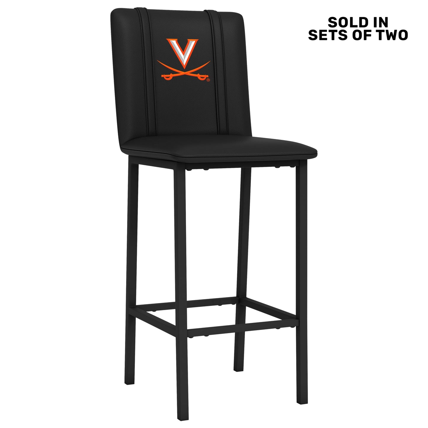 Bar Stool 500 with Virginia Cavaliers Primary Logo Set of 2