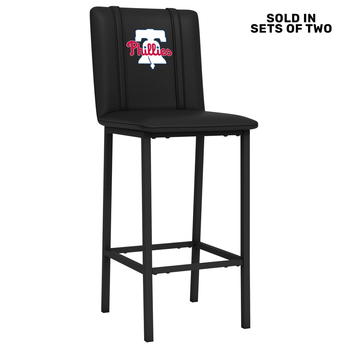 Bar Stool 500 with Philadelphia Phillies Primary Logo Set of 2