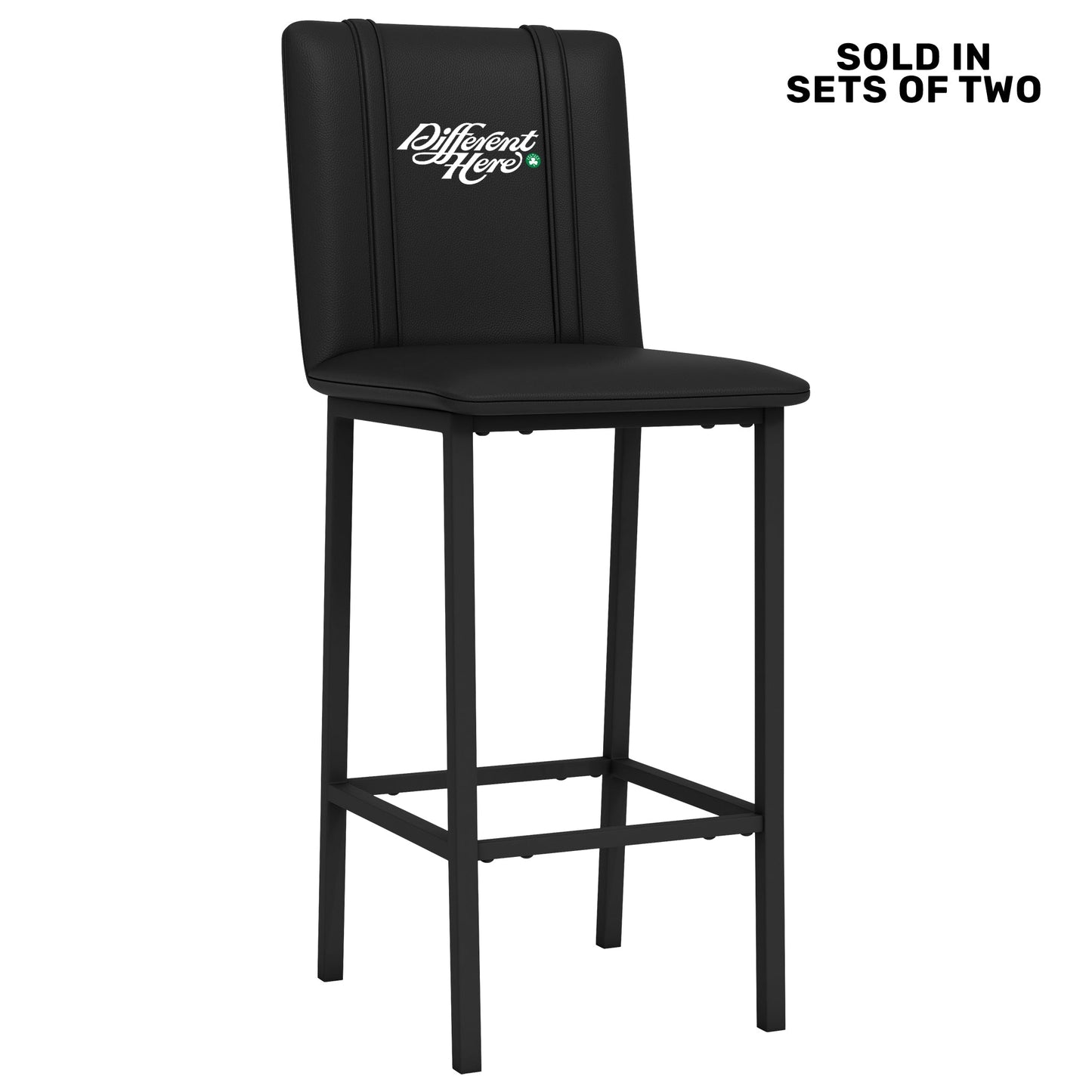 Bar Stool 500 with Boston Celtics Different Here Playoffs Set of 2
