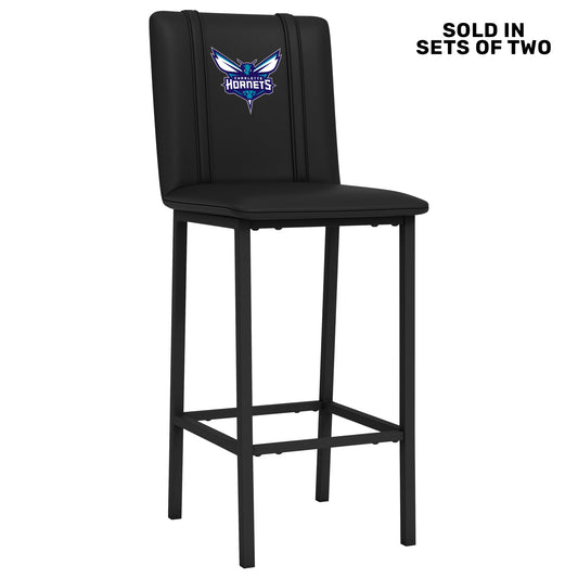 Bar Stool 500 with Charlotte Hornets Primary Set of 2
