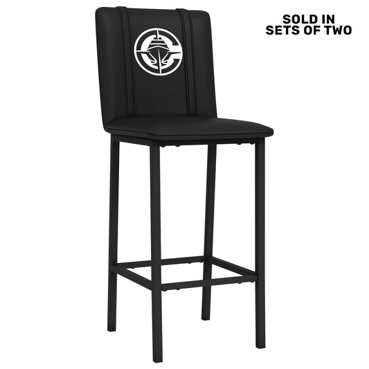 Bar Stool 500 with Los Angeles Clippers Primary Set of 2
