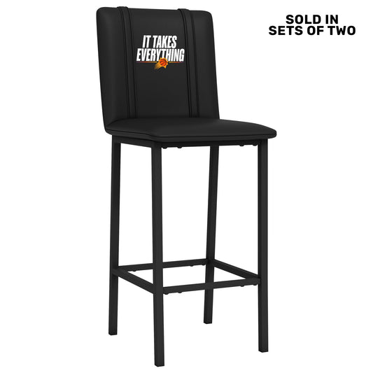 Bar Stool 500 with Phoenix Suns It Takes Everything Playoffs Set of 2