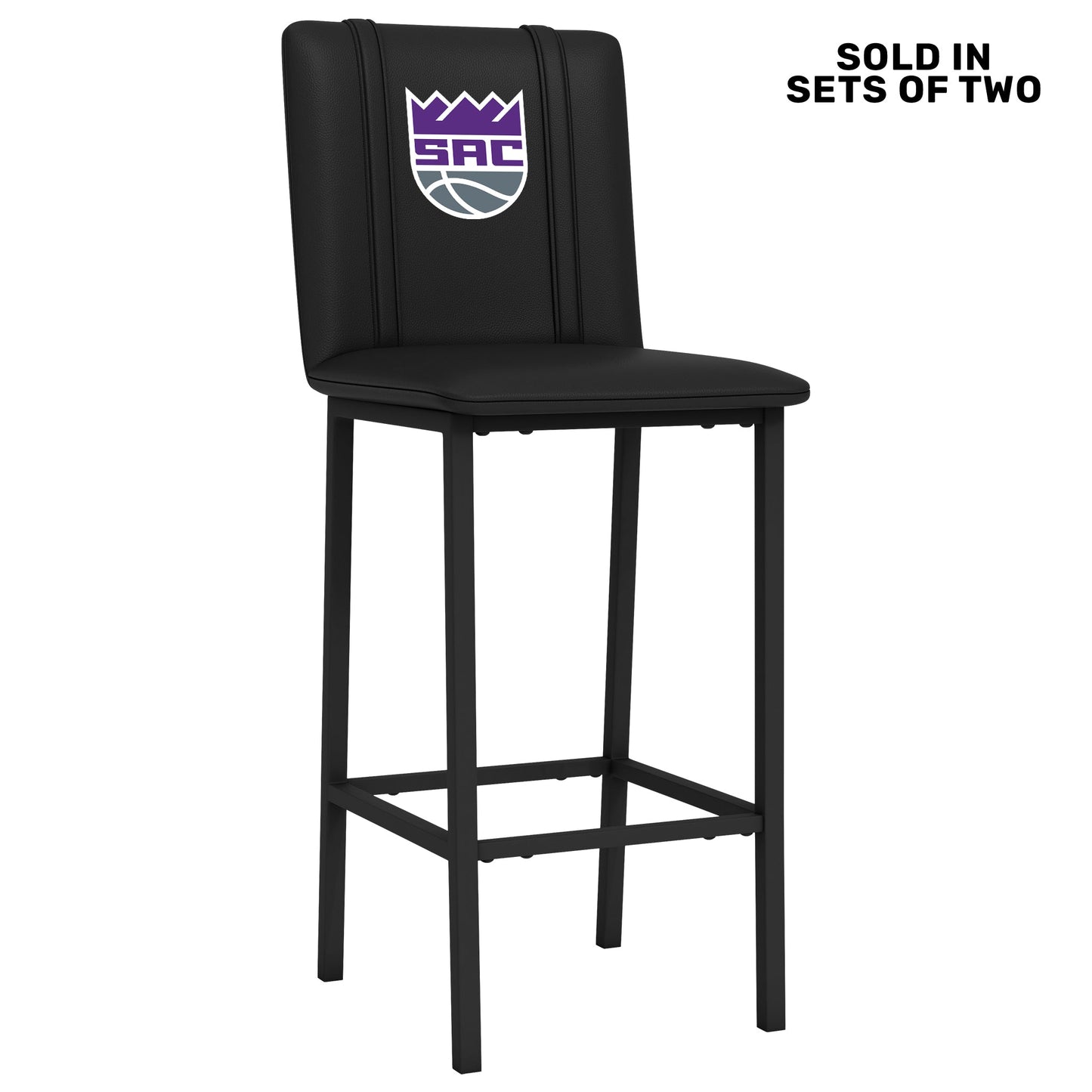Bar Stool 500 with Sacramento Kings Secondary Logo Set of 2