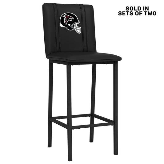 Bar Stool 500 with Atlanta Falcons Helmet Logo Set of 2