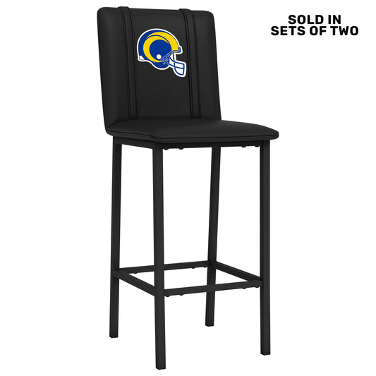Bar Stool 500 with Los Angeles Rams Helmet Logo Set of 2