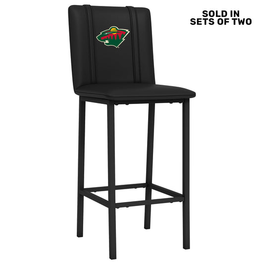 Bar Stool 500 with Minnesota Wild Logo Set of 2