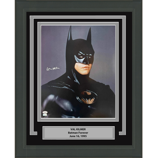 Framed Autographed/Signed Val Kilmer Batman Forever Movie 16x20 Photo JSA COA