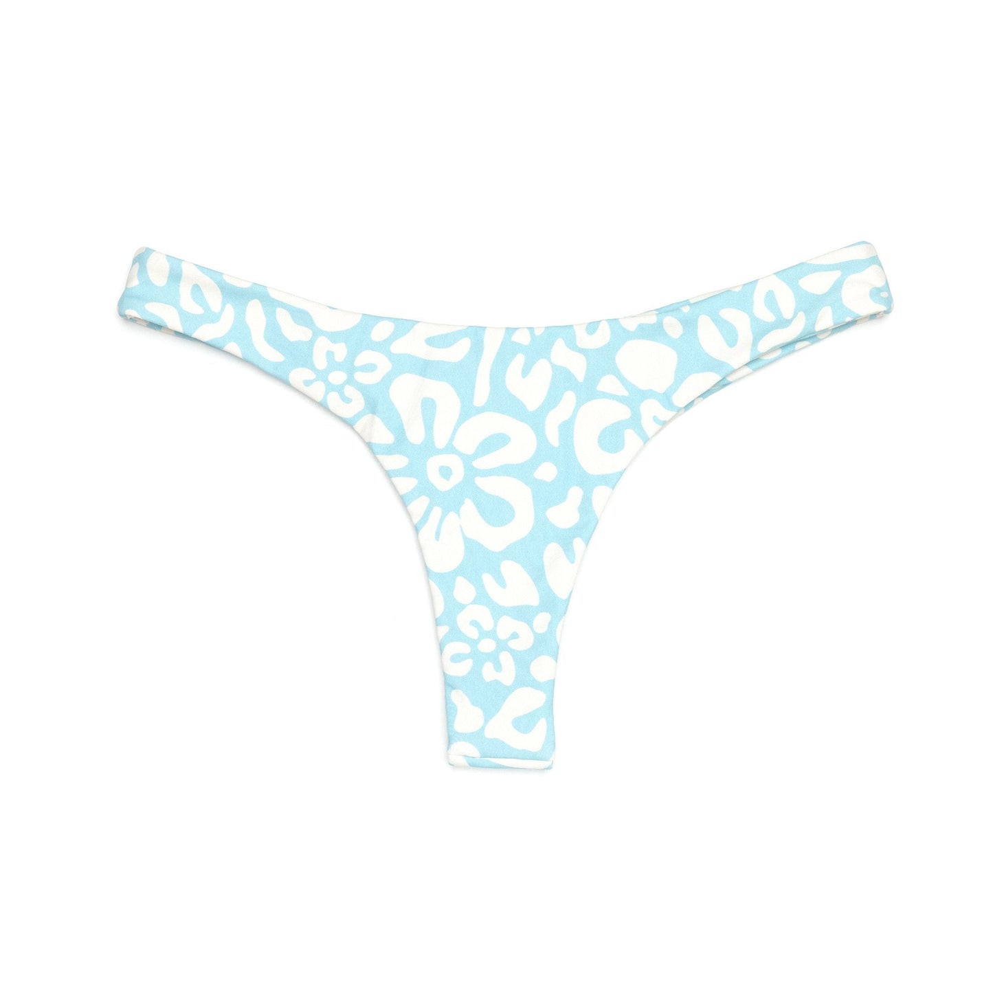 Carolina Blue Patterned Bikini Bottom