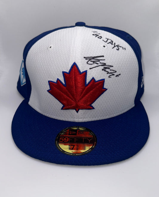 Alek Manoah Blue Jays Autographed Hat 7 3/4 New Era