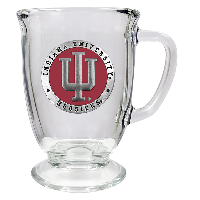 Indiana University Coffee Mug (Clear, White and Red)