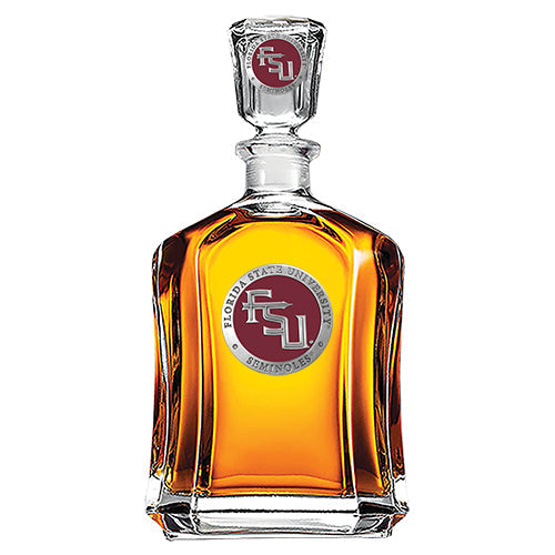 Florida State University FSU Logo Capitol Decanter
