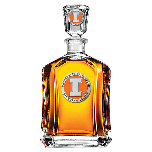 University of Illinois Capitol Decanter