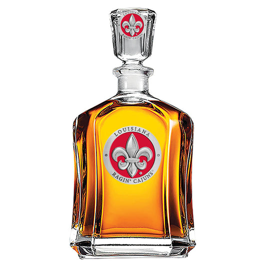 The University of Louisiana At Lafayette Capitol Decanter