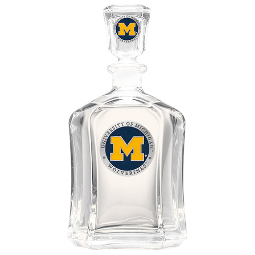 University of Michigan Capitol Decanter