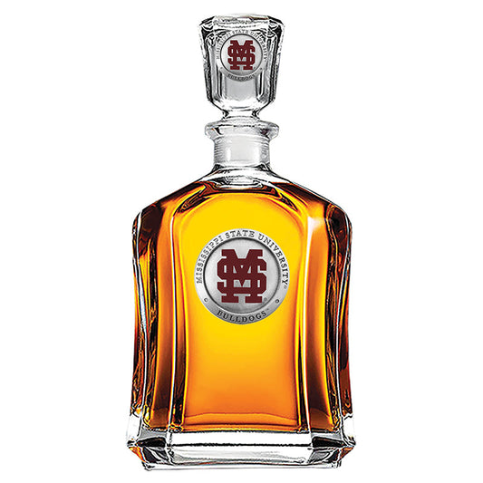 Mississippi State Baseball Logo Capitol Decanter