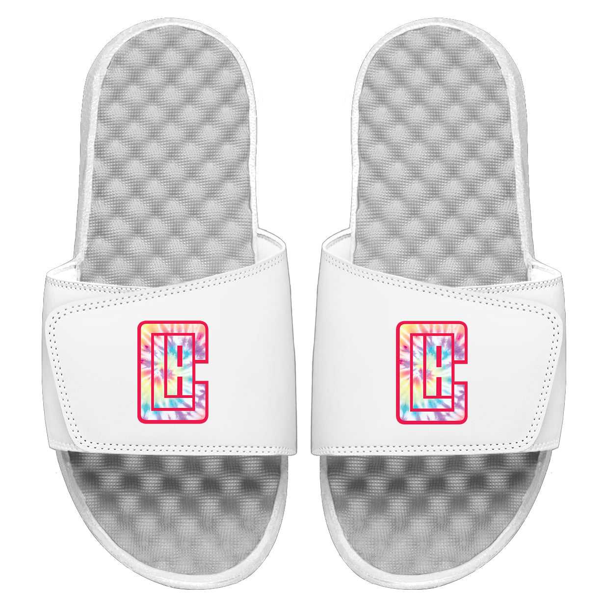 LA Clippers Tie Dye Clip Slides