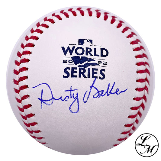 Dusty Baker Houston Astros Autographed 2022 World Series Baseball JSA COA