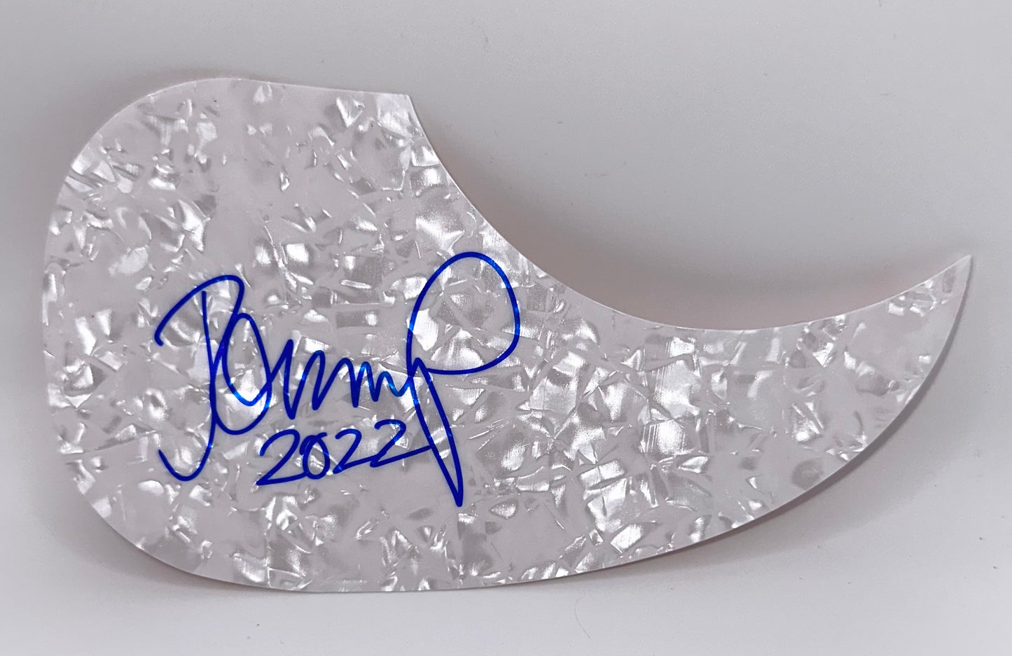 John Mellencamp Autographed Acoustic Pickguard