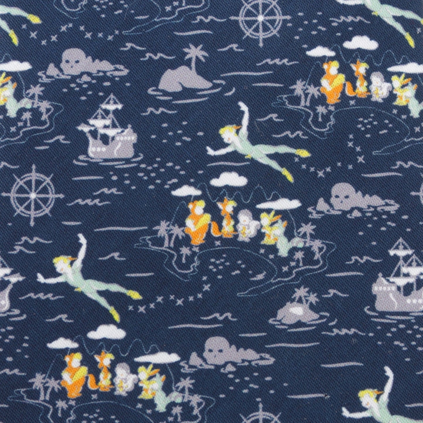 Disney Peter Pan Flying Blue Men's Tie