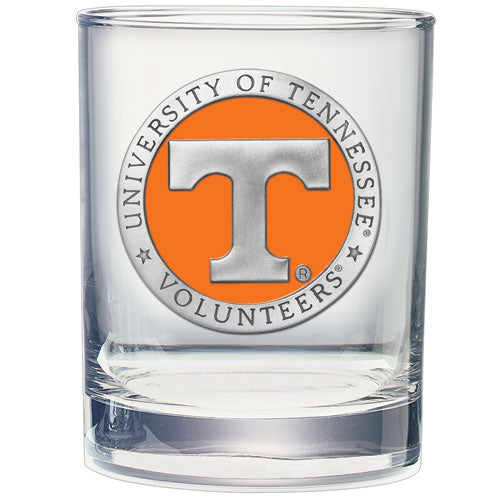 University of Tennessee Double Old Fashioned Glass