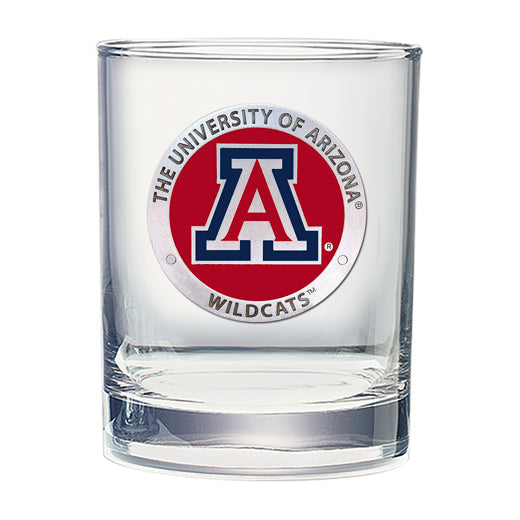 University of Arizona Double Old Fashioned Glass