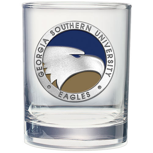 Georgia Southern University Double Old Fashioned Glass