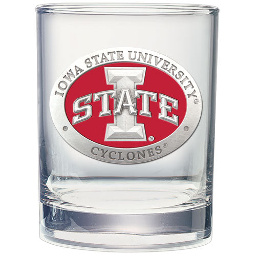 Iowa State University Double Old Fashioned Glass
