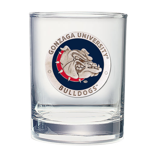 Gonzaga University Double Old Fashioned Glass