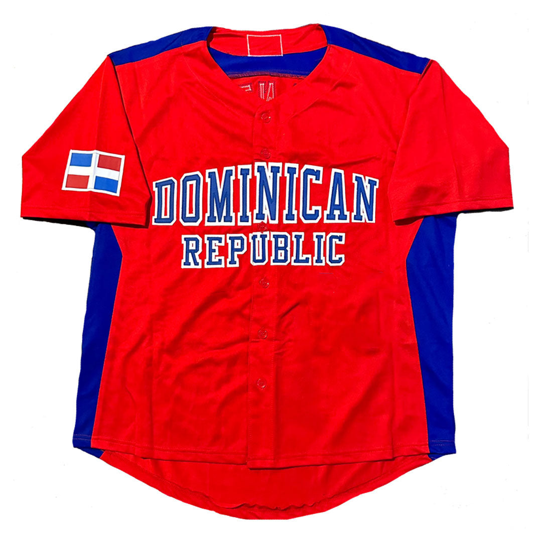 Manny Machado Autographed WBC Dominican Republic Red Jersey JSA COA San Diego Padres