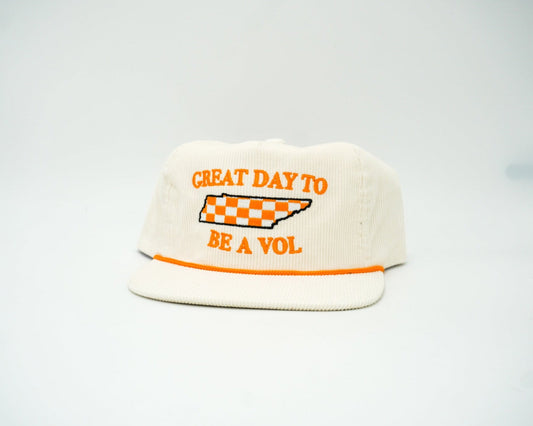 White Great Day To Be A Vol