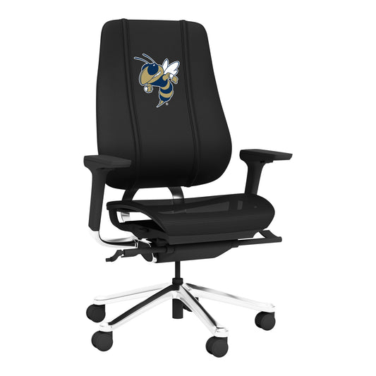 PhantomX Gaming Chair with Georgia Tech Yellow Jackets Alternate Buzz Logo