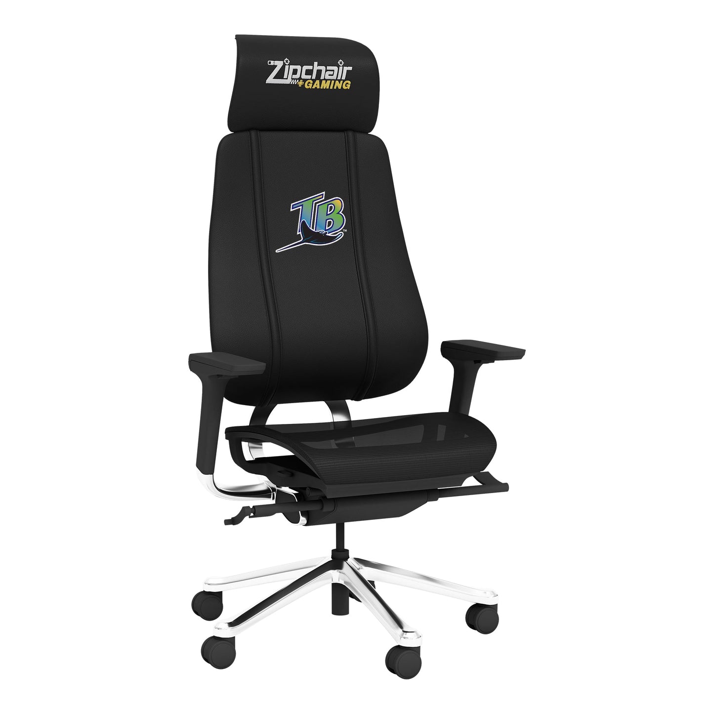 PhantomX Mesh Gaming Chair with Tampa Bay Rays Cooperstown Secondary
