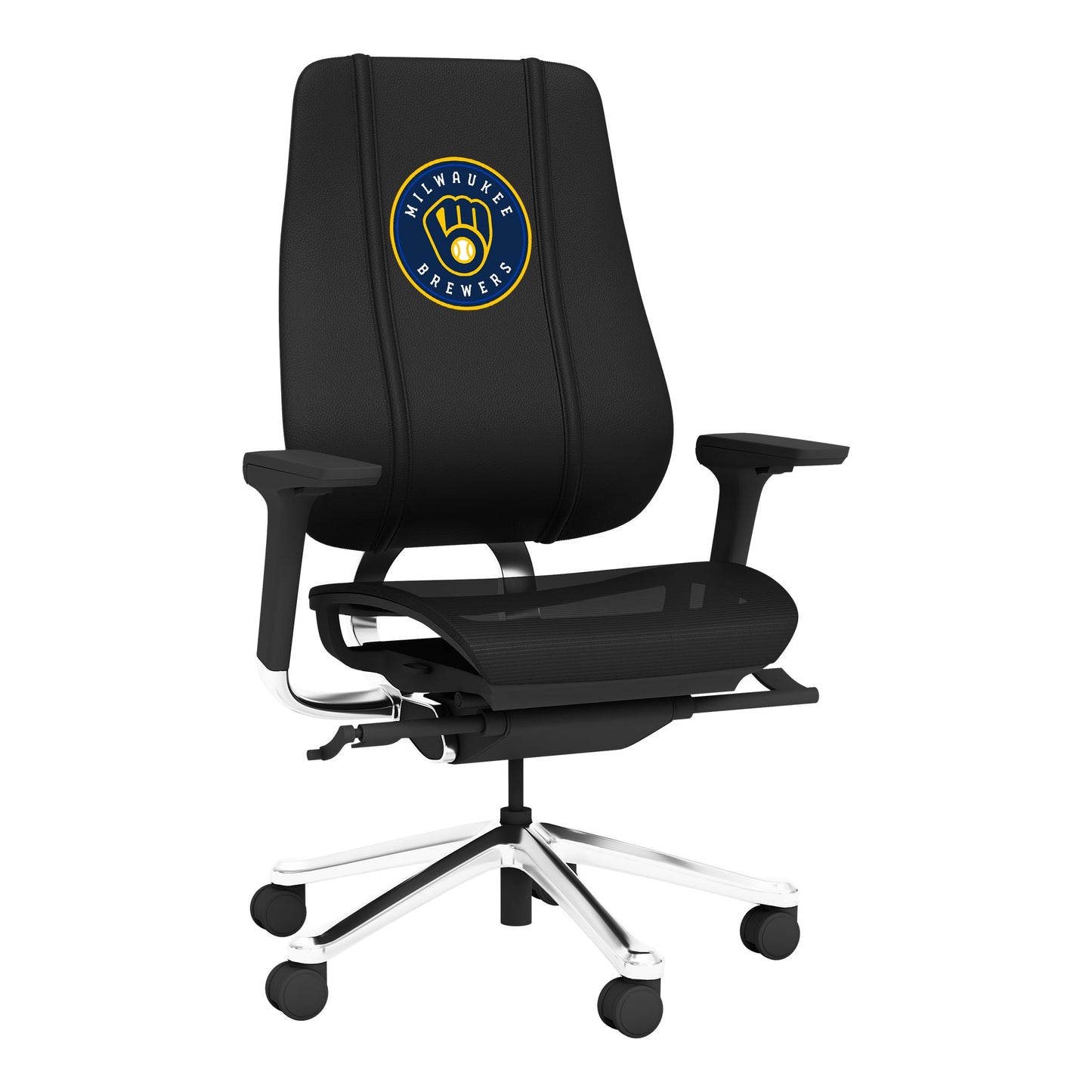 PhantomX Mesh Gaming Chair with Milwaukee Brewers Primary Logo