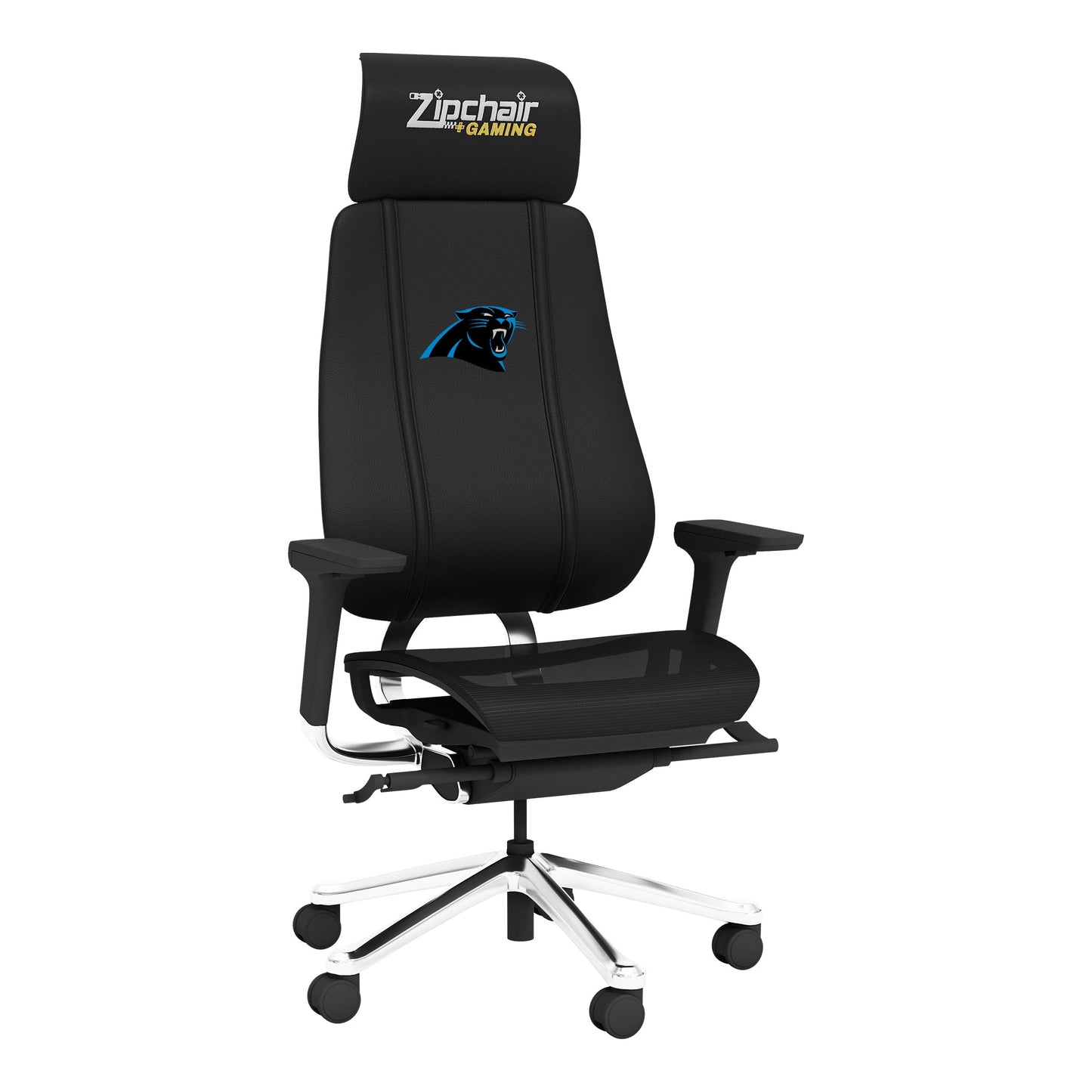 PhantomX Mesh Gaming Chair with  Carolina Panthers Primary Logo
