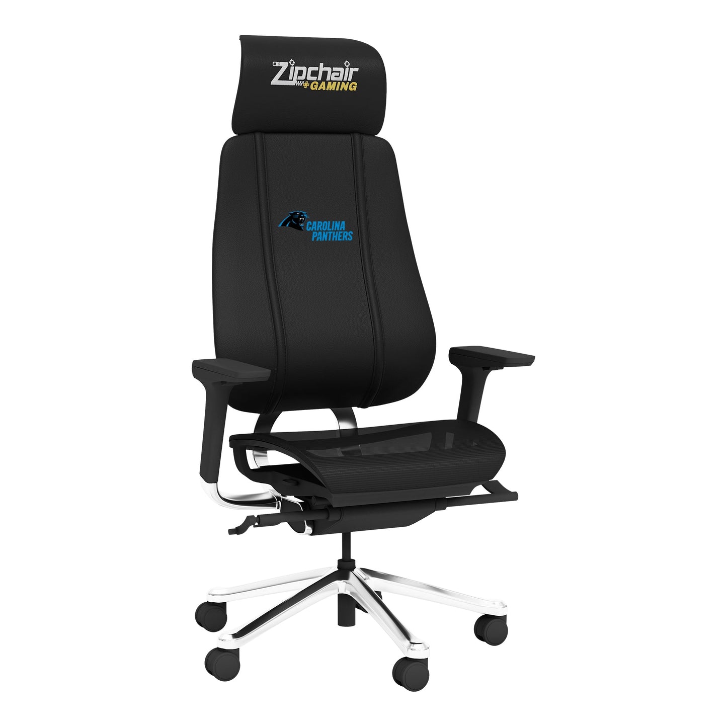 PhantomX Mesh Gaming Chair with  Carolina Panthers Secondary Logo
