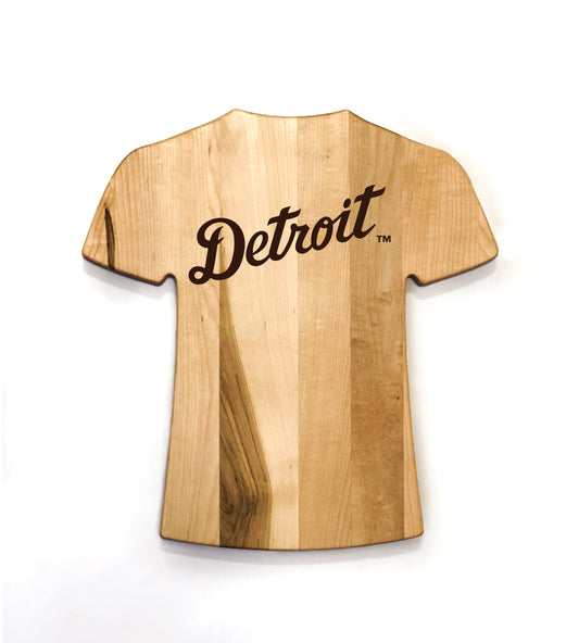 Detroit Tigers Team Jersey Cutting Board | Customize With Your Name & Number | Add a Personalized Note