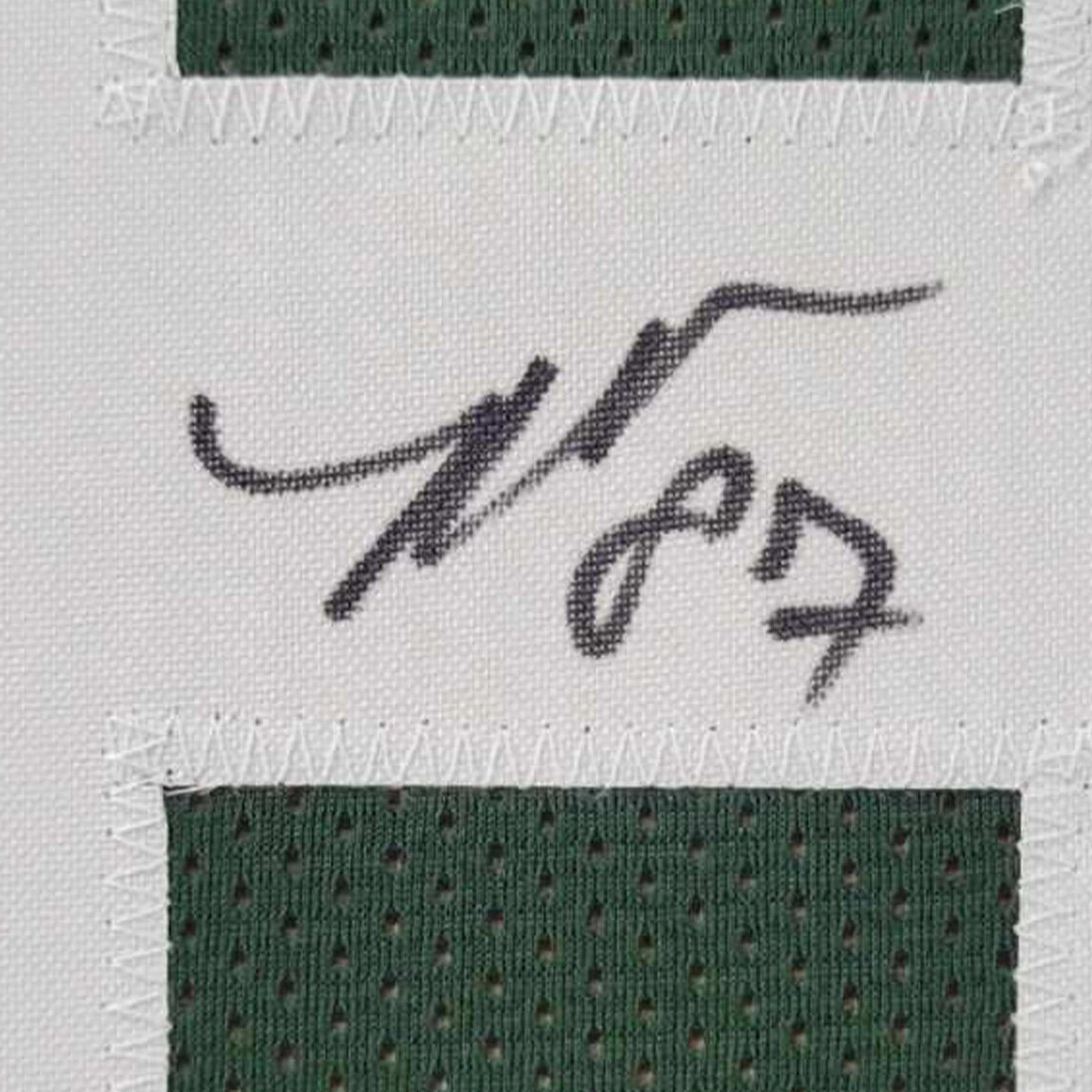 Framed Autographed/Signed Romeo Doubs 35x39 Green Bay Green Football Jersey JSA COA