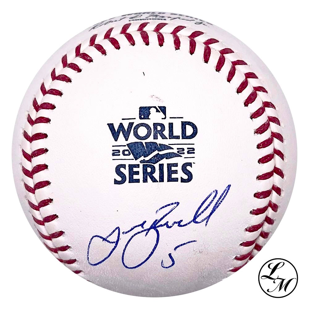 Jeff Bagwell Astros Autographed 2022 World Series Baseball JSA COA