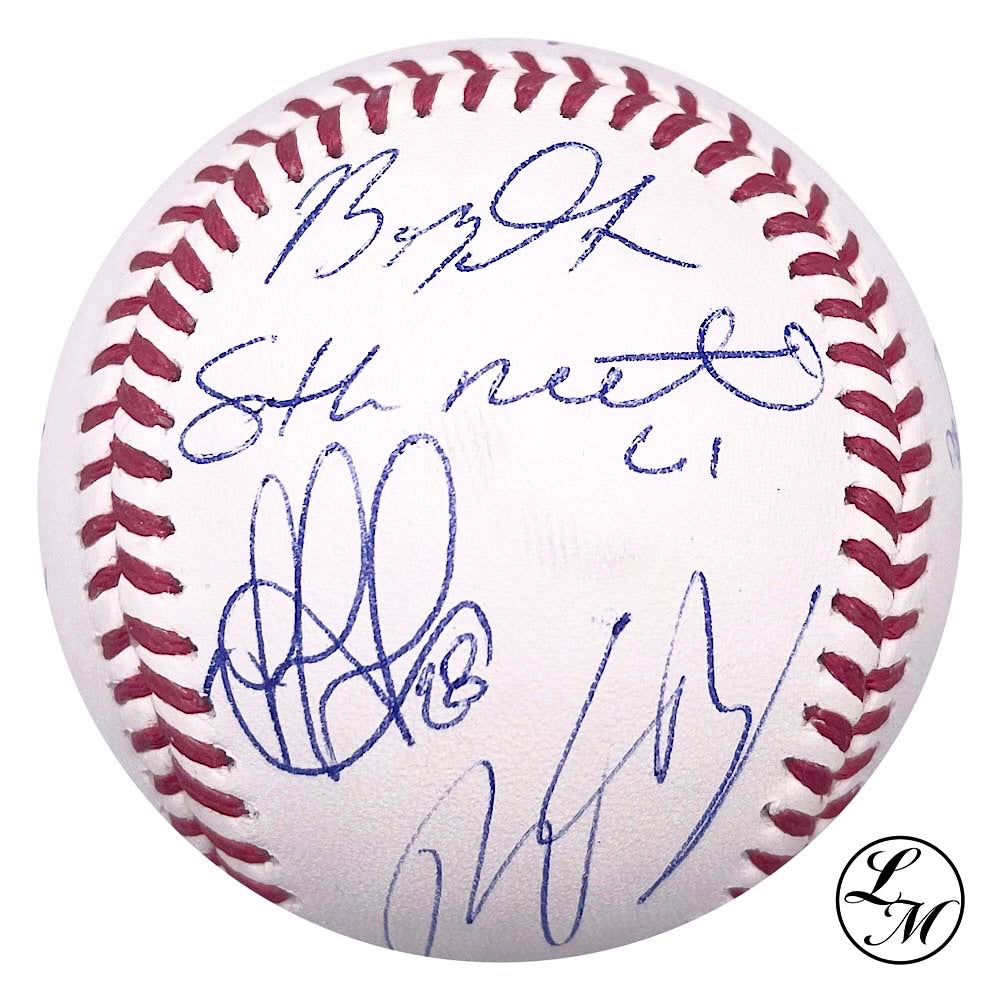 Houston Astros 2023 Team Signed Official Major League Baseball