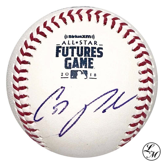 CD Pelham Padres Autographed 2018 Futures Game Baseball